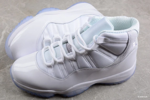408201- Popular 1376 retro anniversary jordan air 11 silver 0520